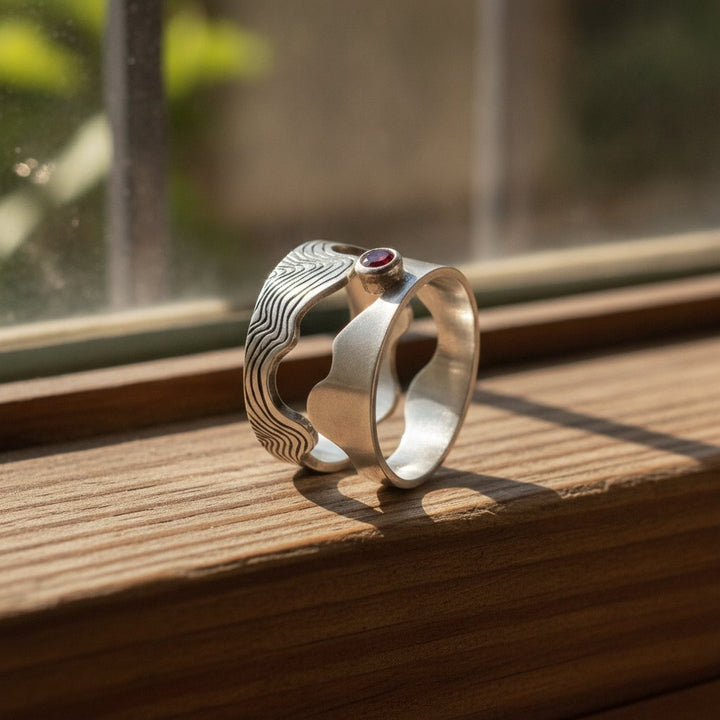 Bague Ondina en zircone