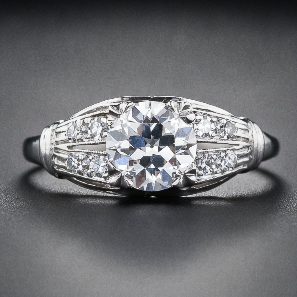 Bague Mirabelle en zirconium oxyde