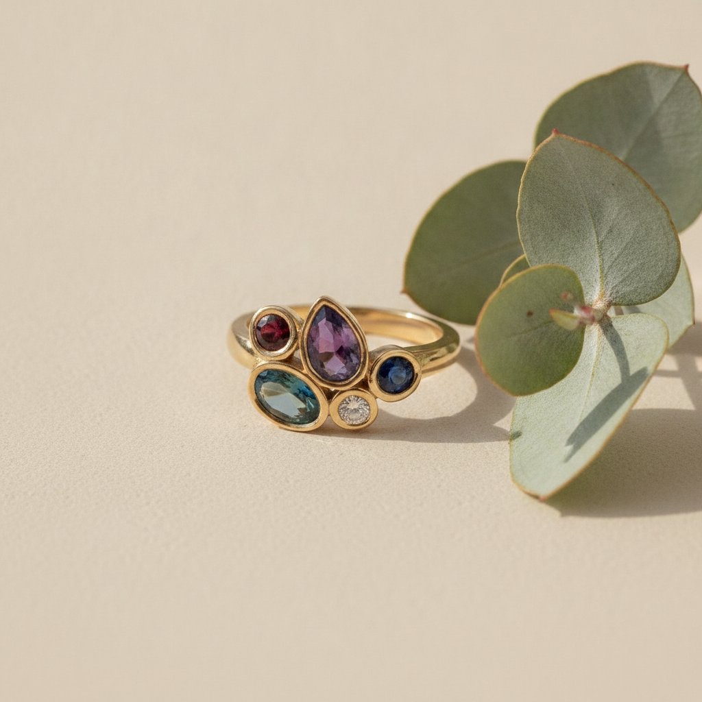 Elise Crystal Ring