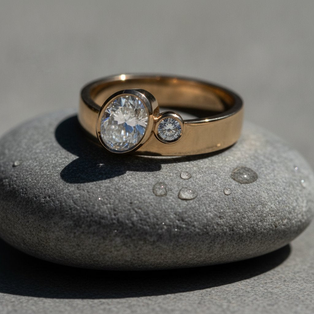 Bague Elise dorée