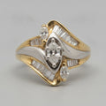 Bague Elise dorée