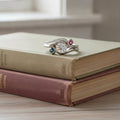 Ambre-Zirkonia-Ring