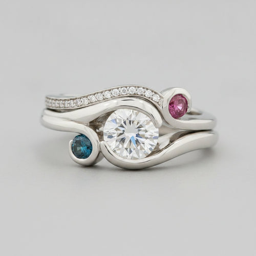 Ambre-Zirkonia-Ring