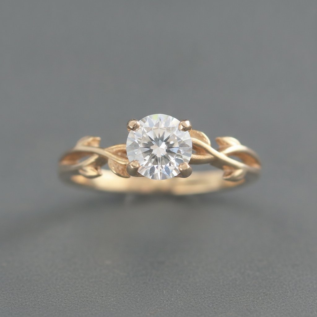 Halcyon-zirkonia ring