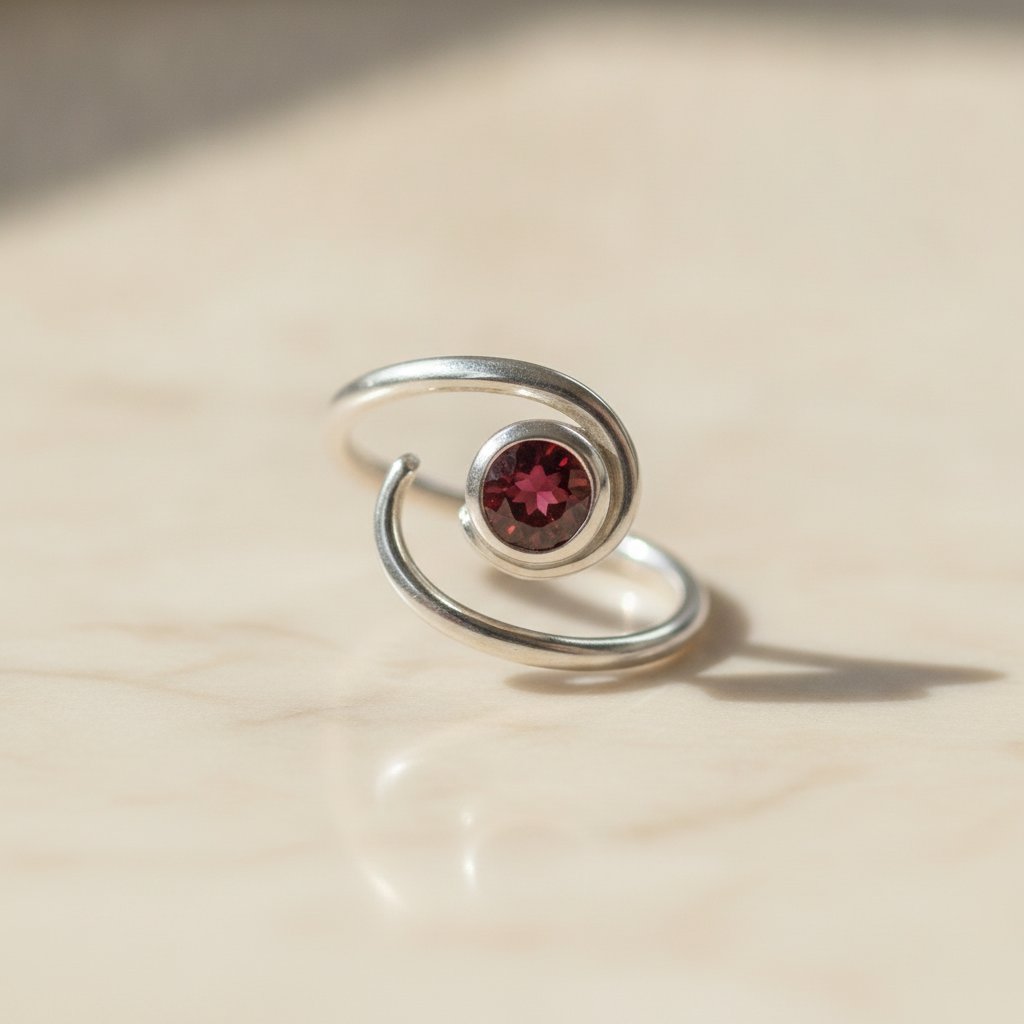 Bague Inès en zircone