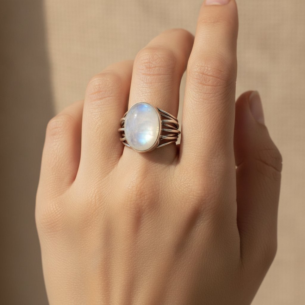 Jolie Moonstone Ring