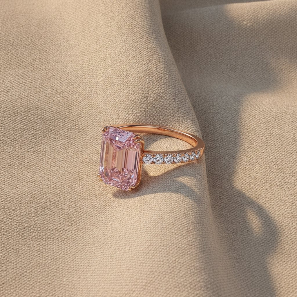 Perle Crystal Ring