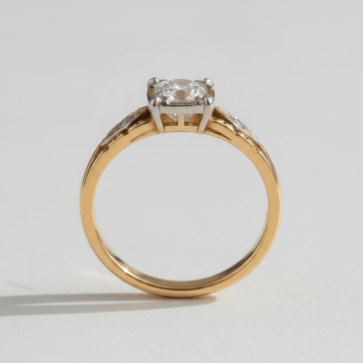 Anello Ninon in zirconia