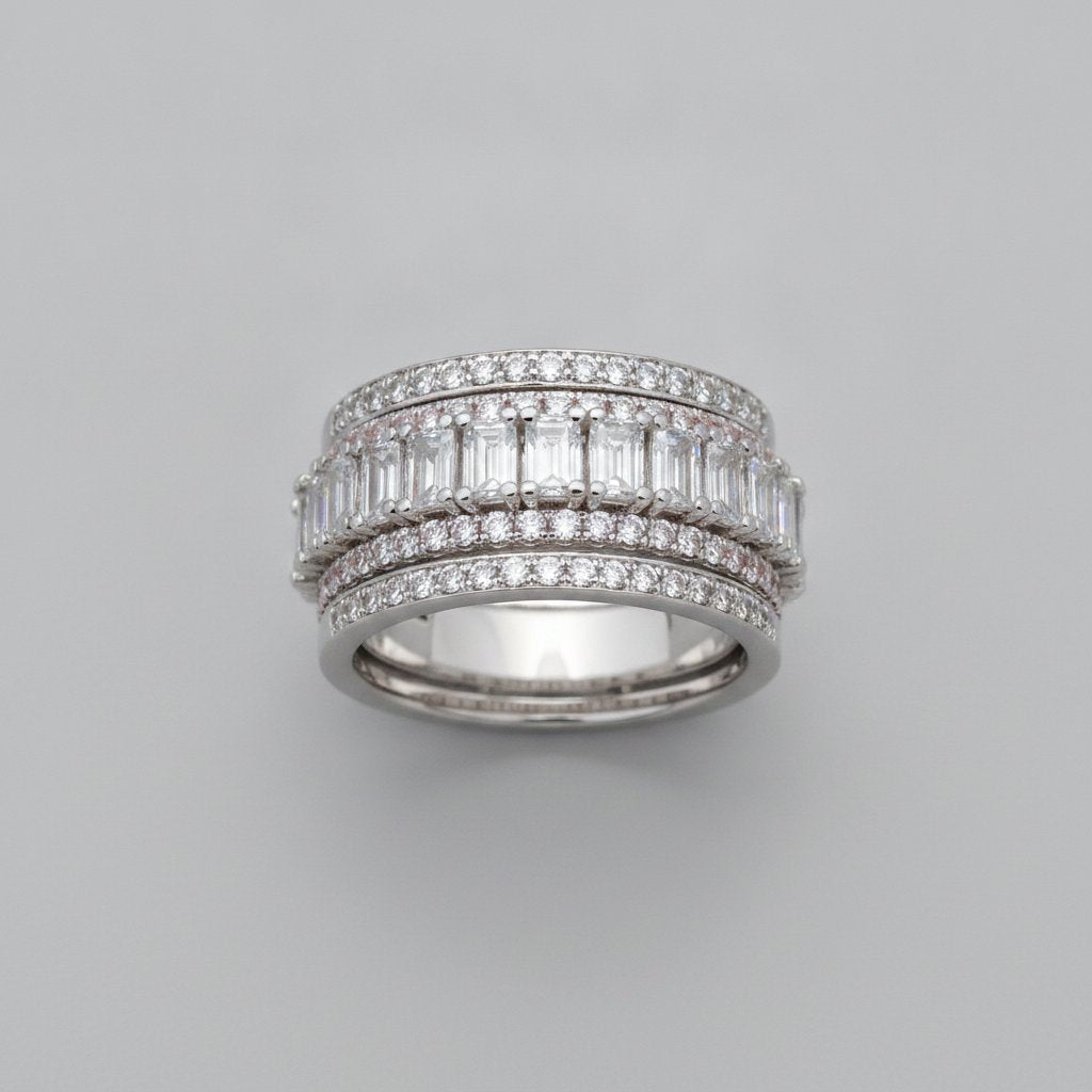 Kirschroter Ring