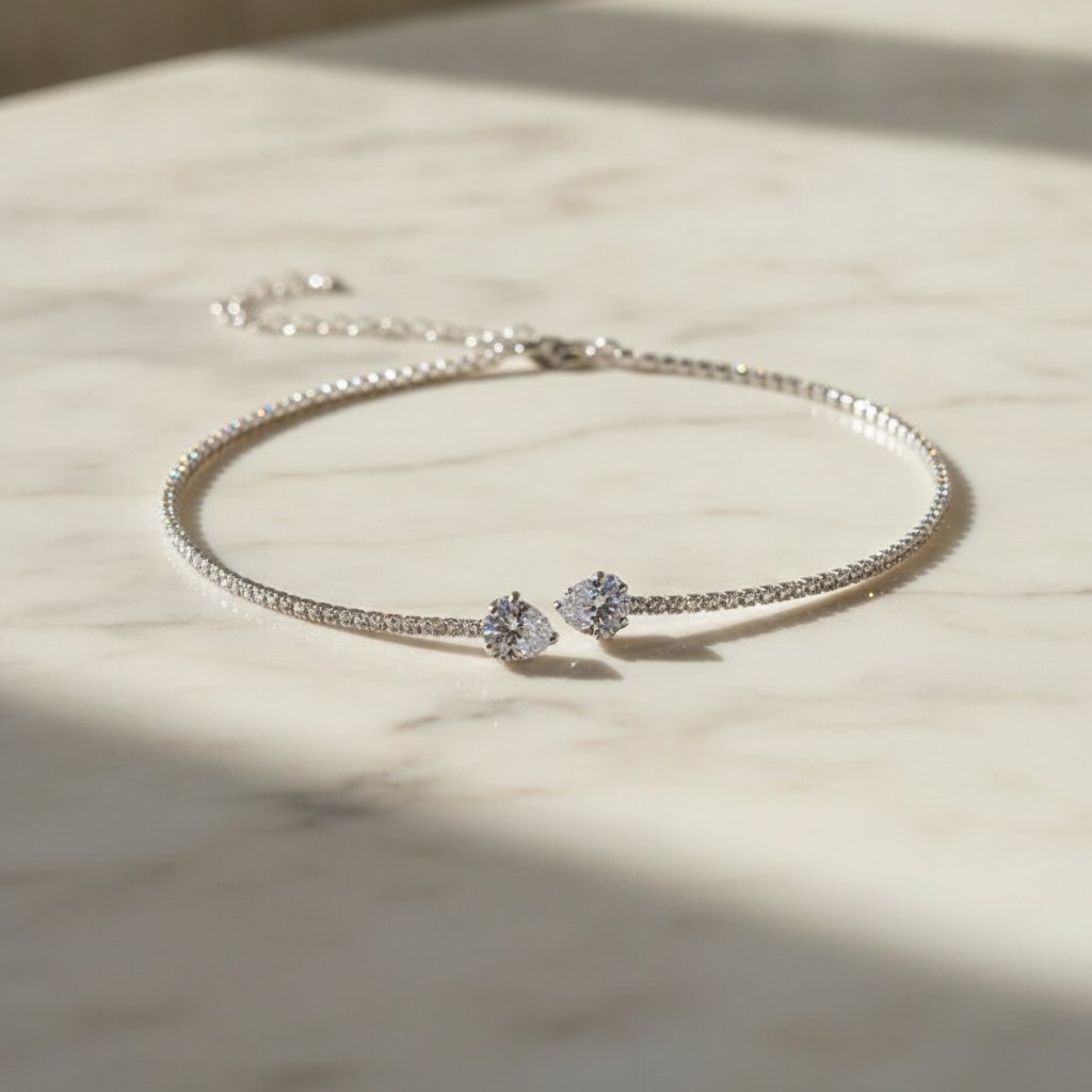 Choker s krystaly Greta