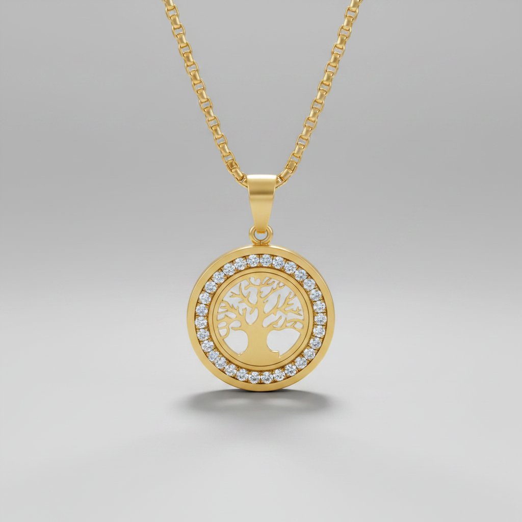 Collier Coralie en zircone