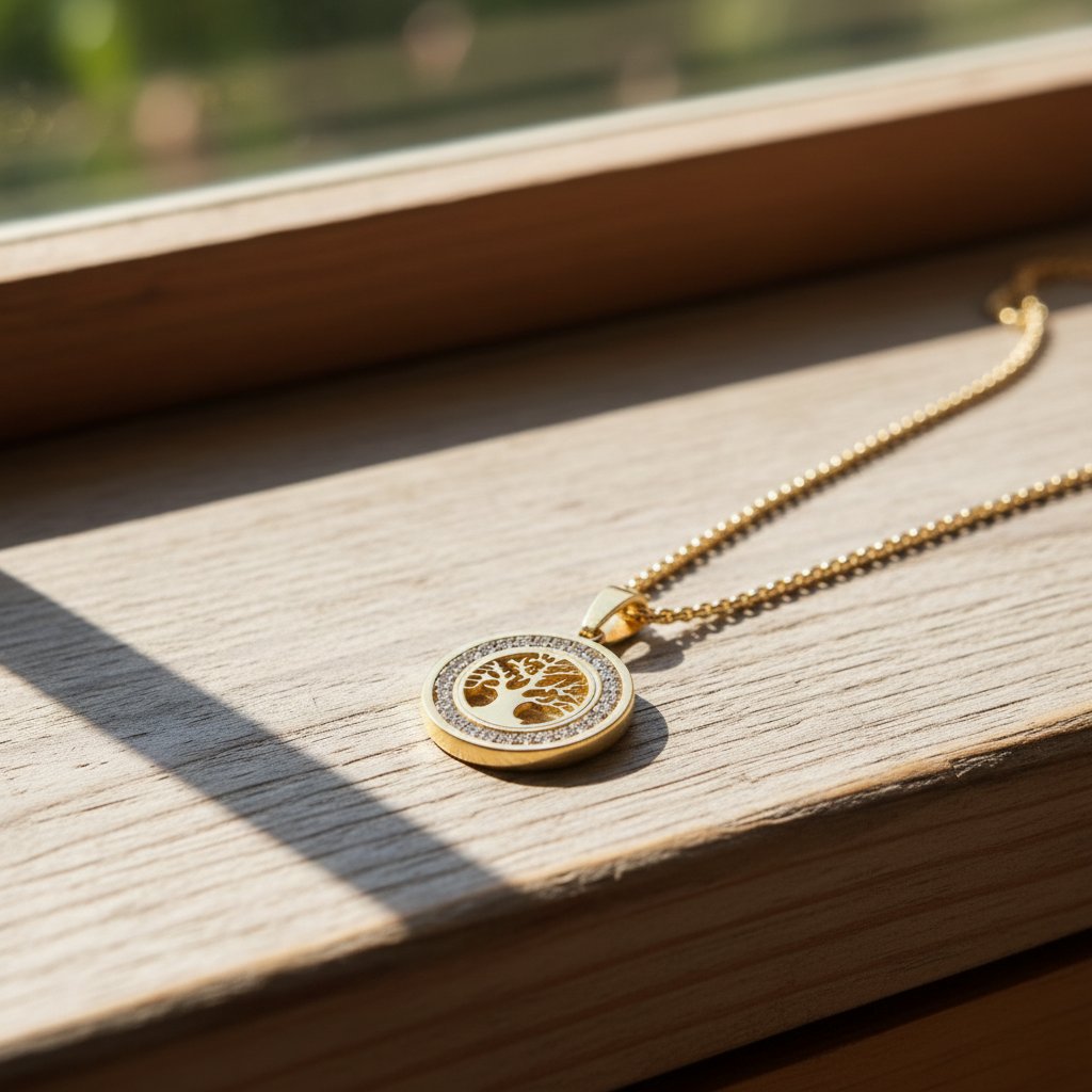 Collier Coralie en zircone
