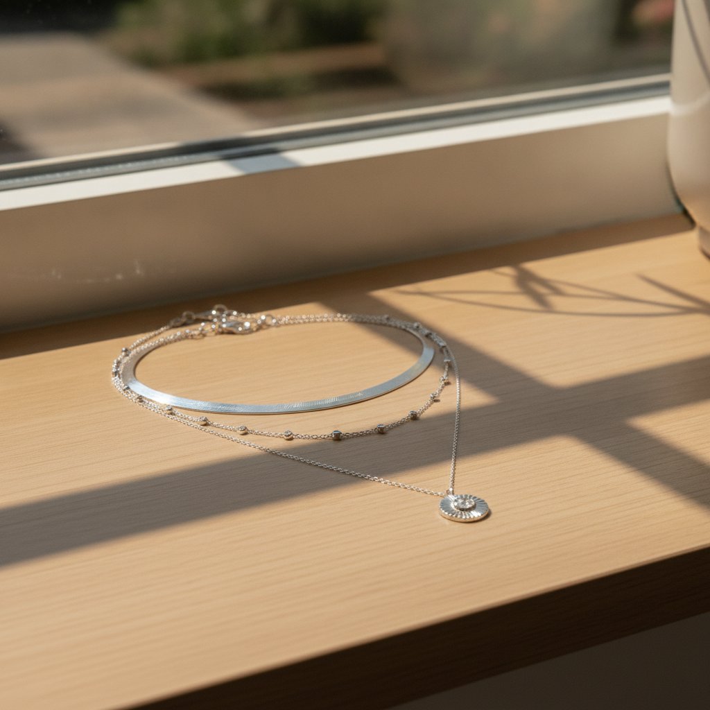 Collier Camille en zircone cubicque