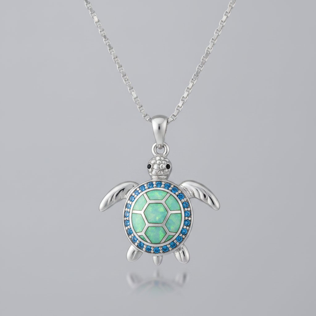 Collier Noor en opale