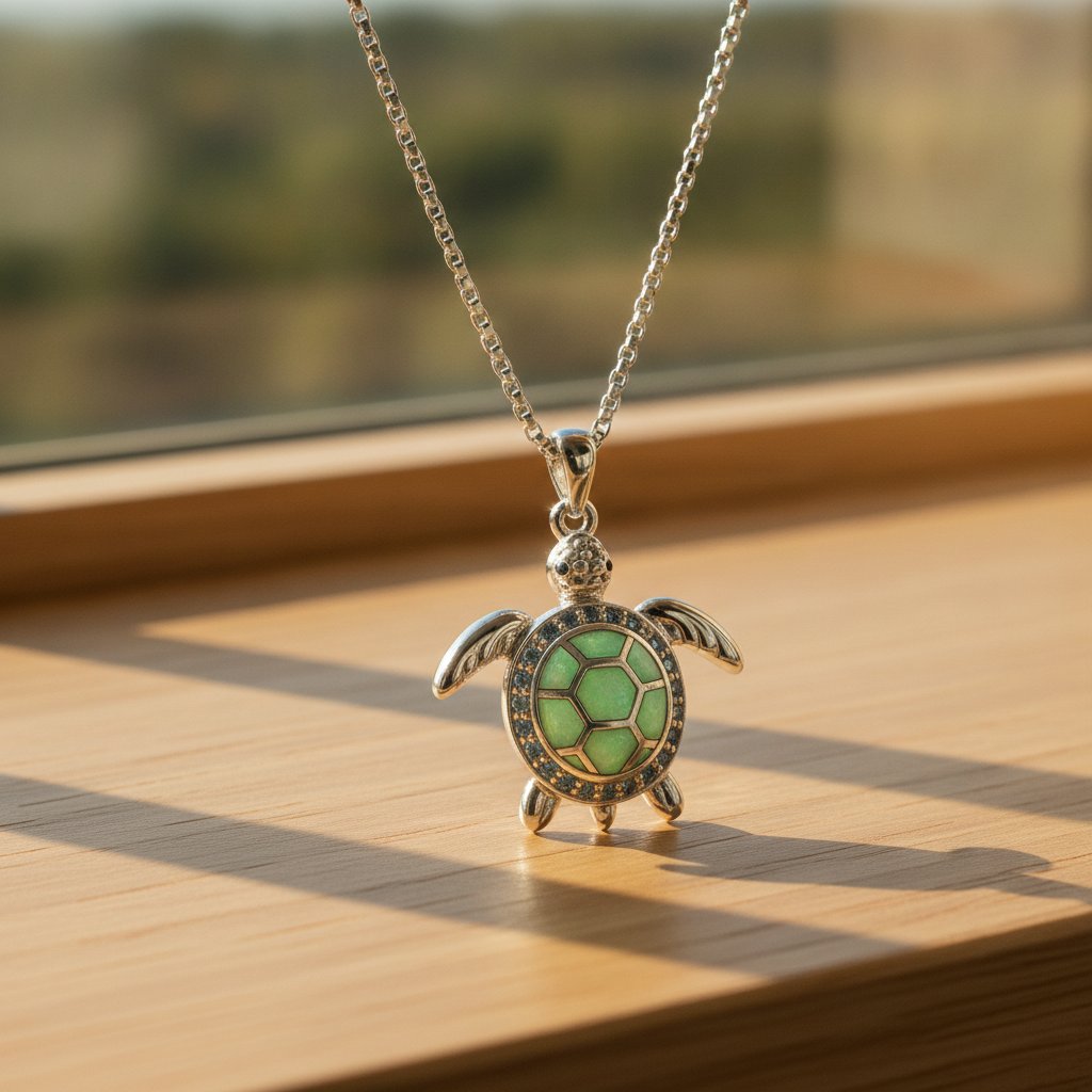 Collier Noor en opale