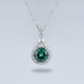 Collier Blythe émeraude