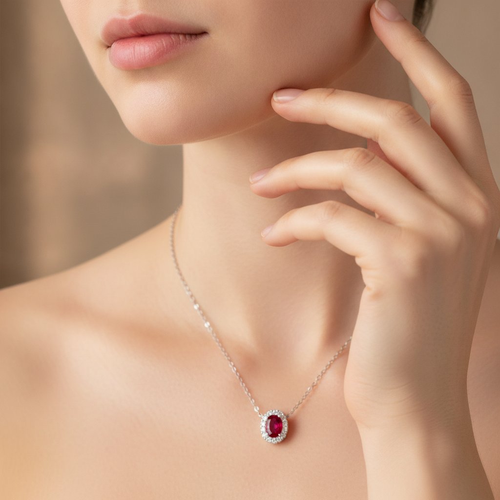 Collar Beatrice Ruby
