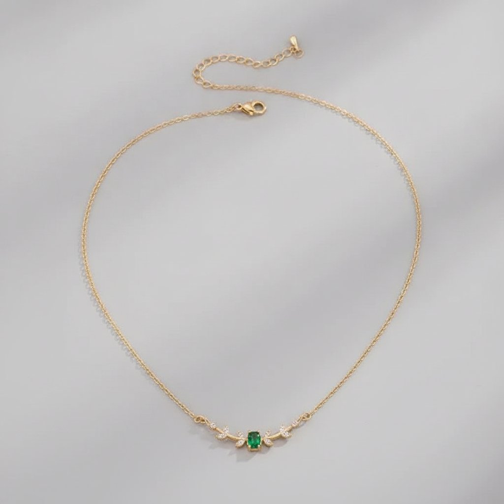 Ondine Emerald Necklace