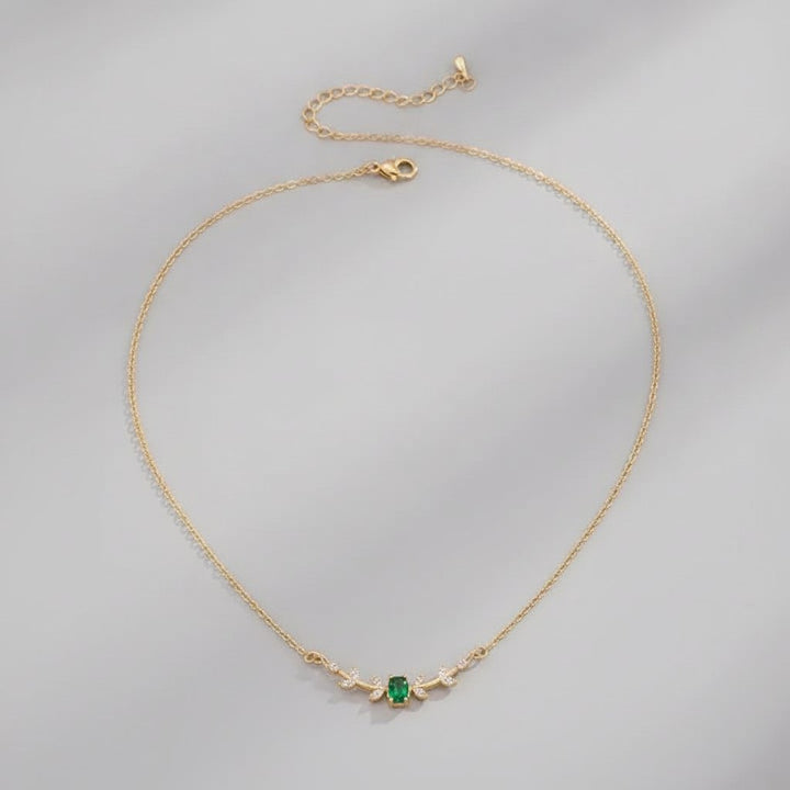 Collana Ondine con smeraldo