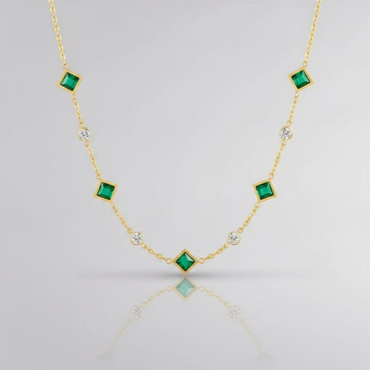 Thessaly Emerald Necklace