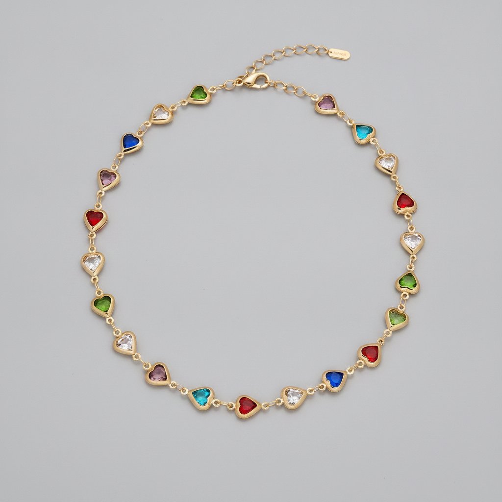Collier Josephine en cristal