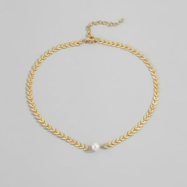Ambre Pearl-chokerhalsband