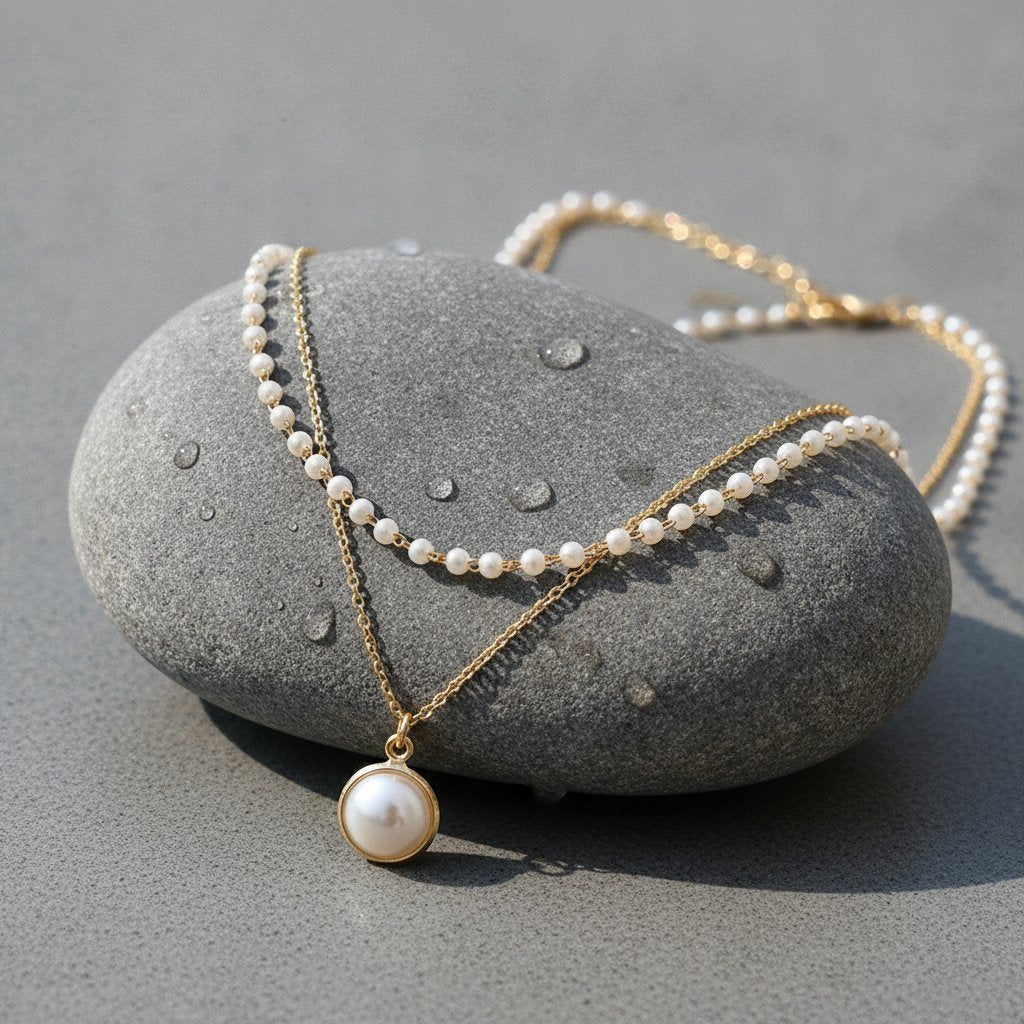 Thea Pearl Necklace