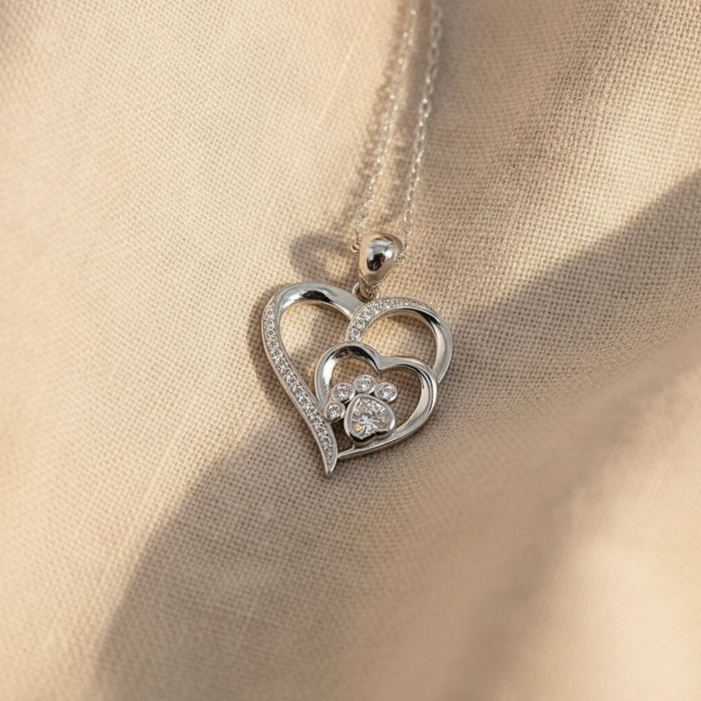 Collier Orabel en zirconium