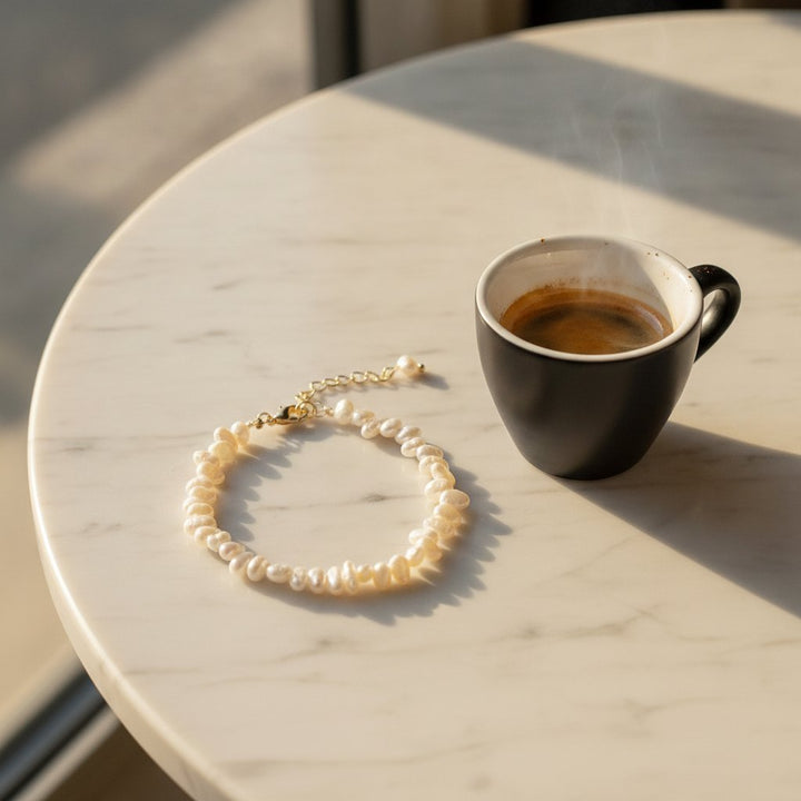 Pulsera de perlas Genevieve