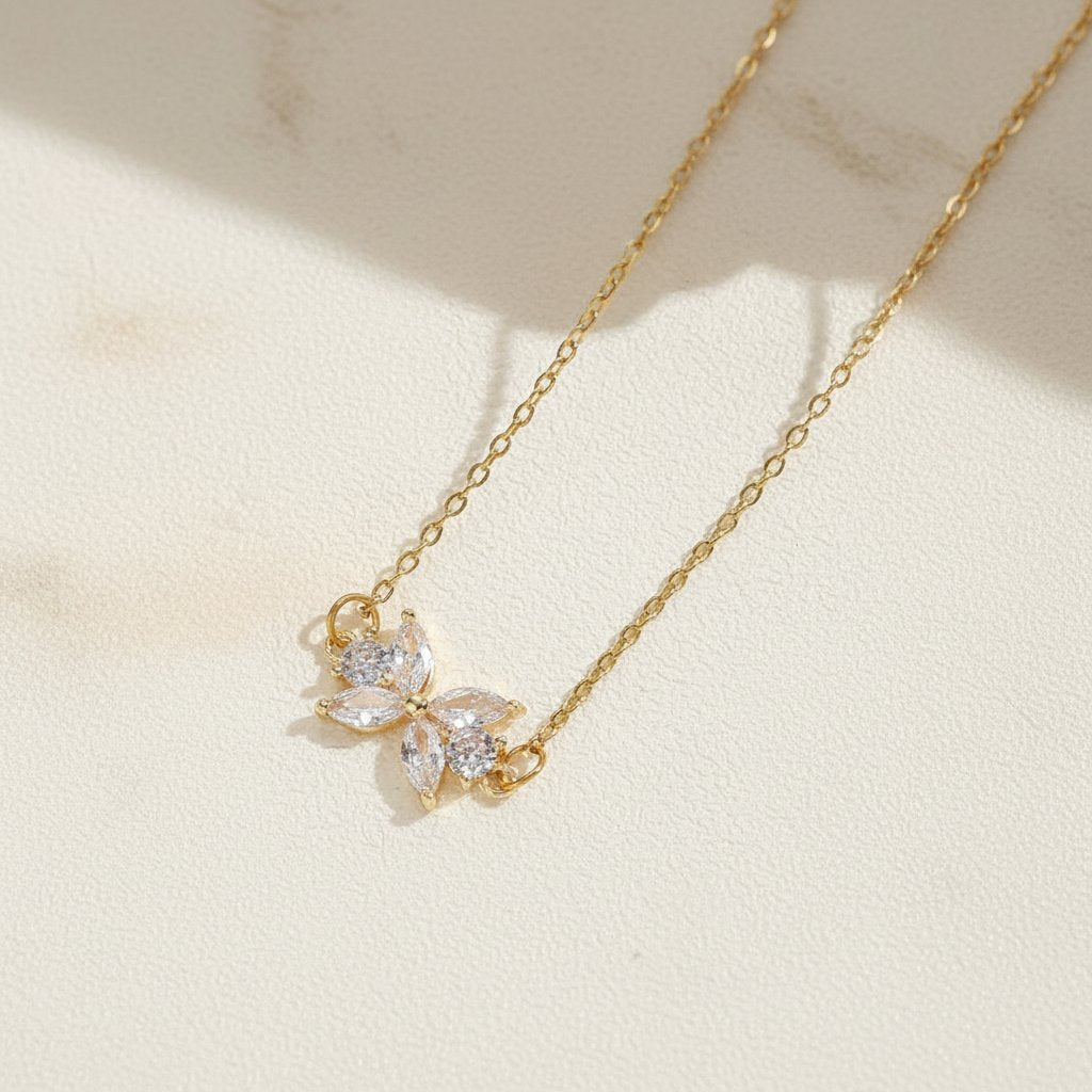 Faye Crystal Necklace