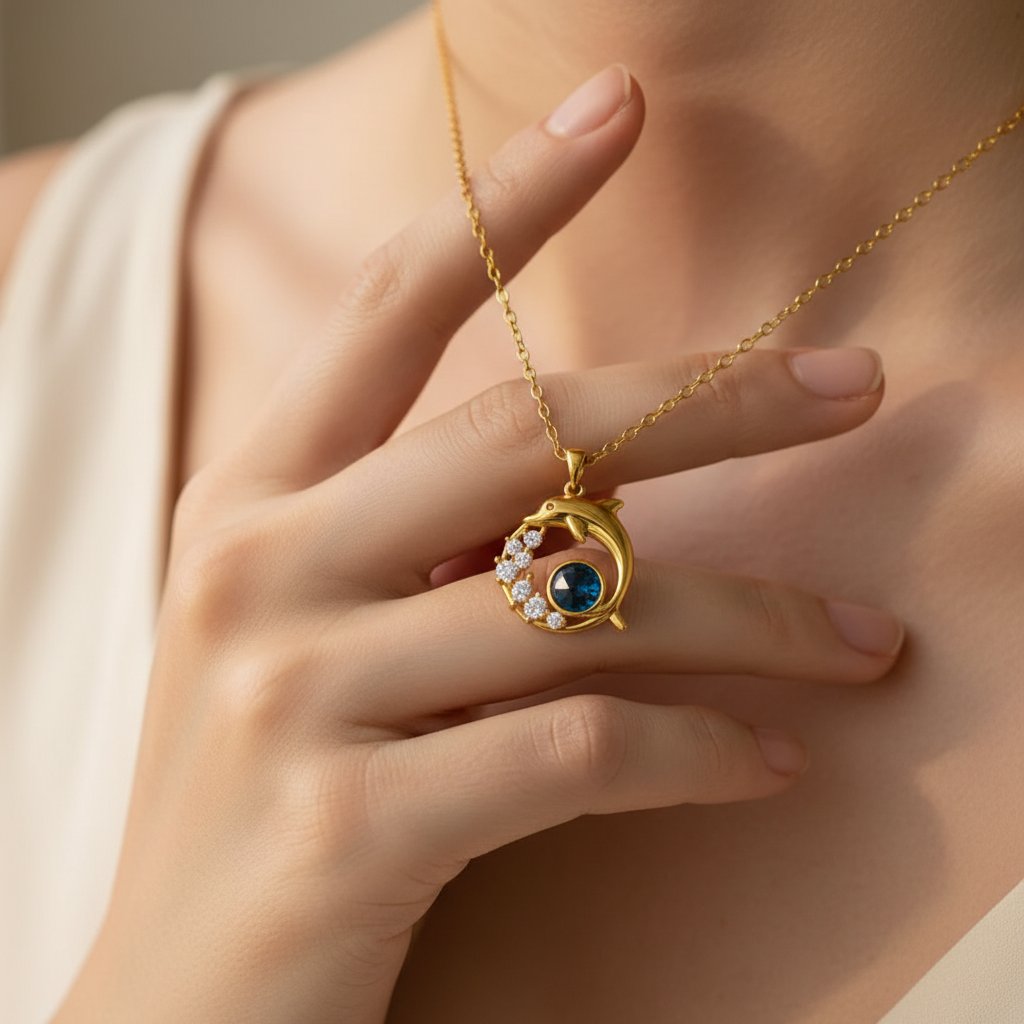 Jolie Sapphire Necklace