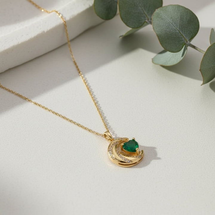 Yvaine Emerald Necklace