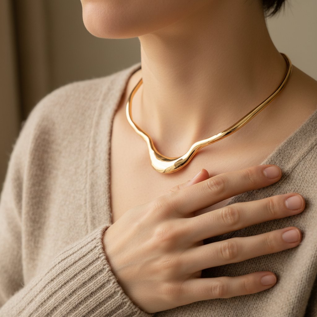 Doria Gold Necklace