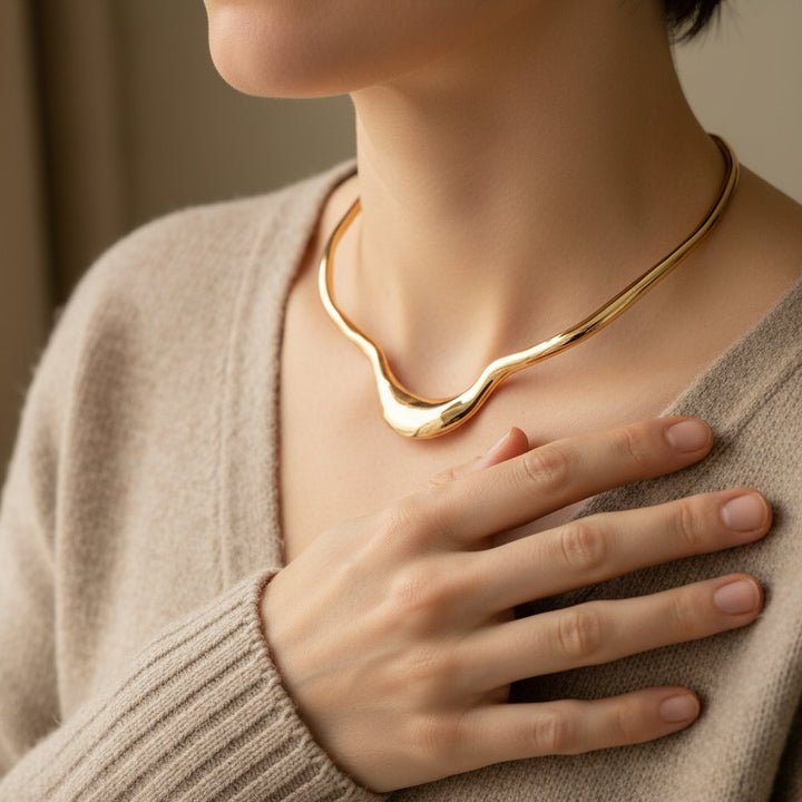 Doria Gold Necklace
