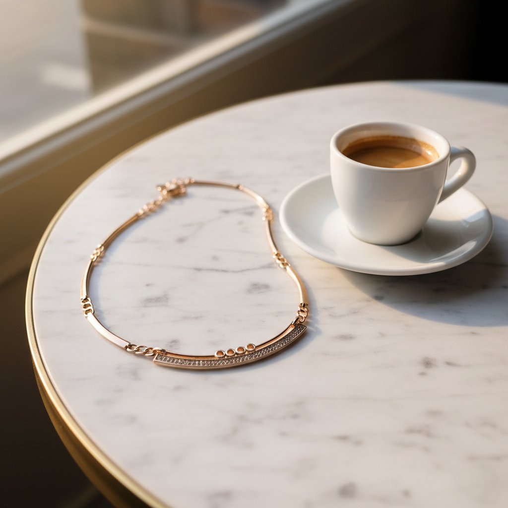 Valentine Gold Necklace