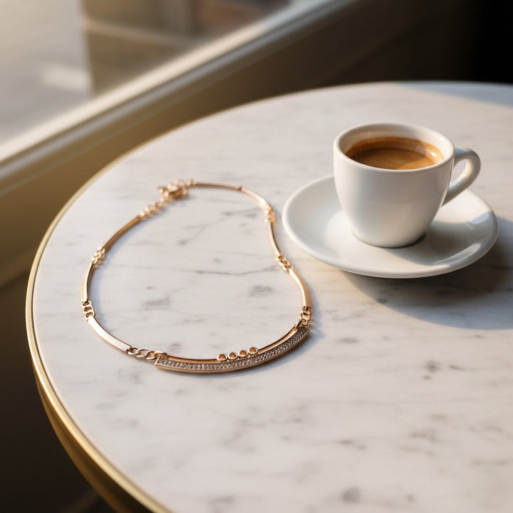 Valentine Gold Necklace