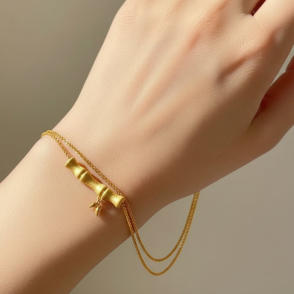 Wisteria Gold Necklace