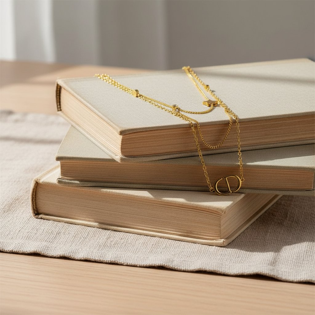 Delphine Gold Necklace