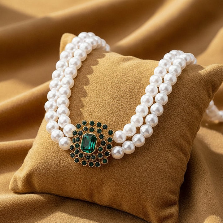 Kaia Emerald Necklace