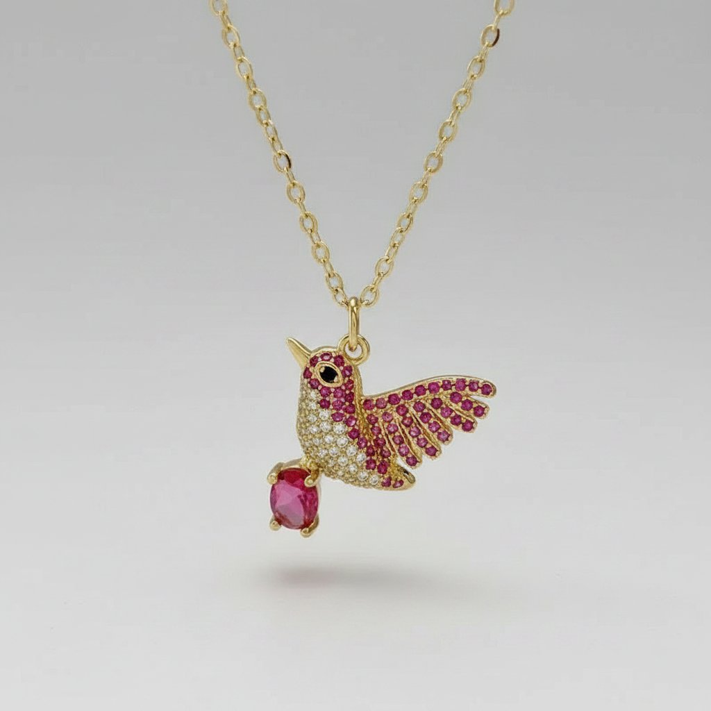 Faye Ruby Necklace