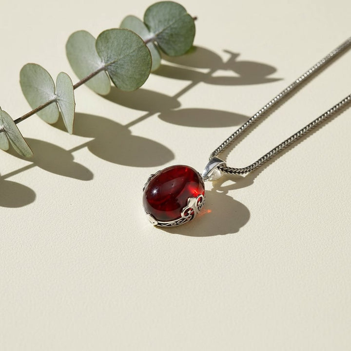 Jolie Garnet Necklace