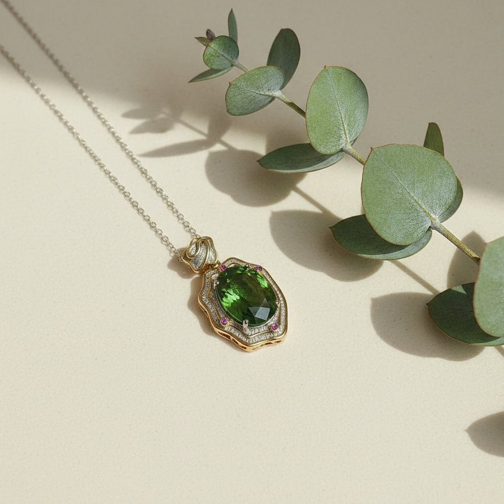 Lucine Peridot Necklace