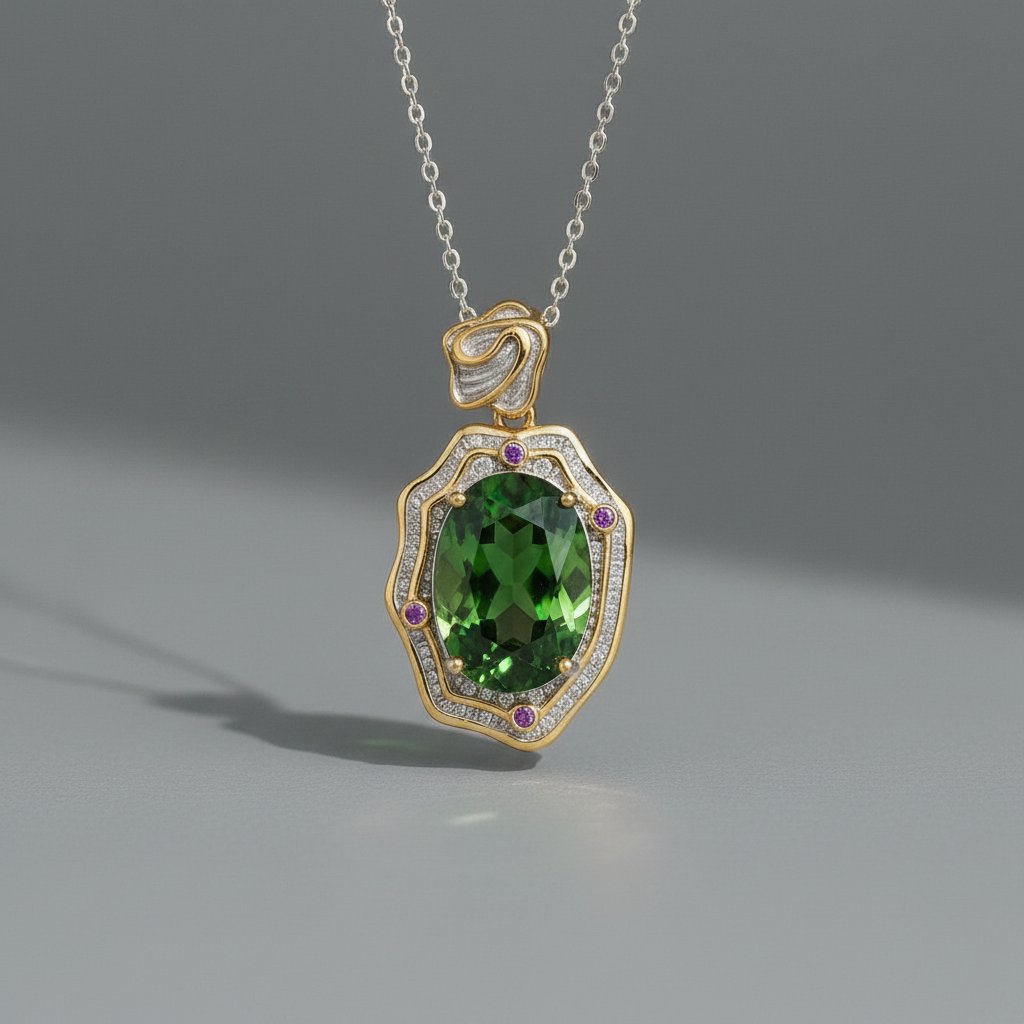 Lucine Peridot Necklace