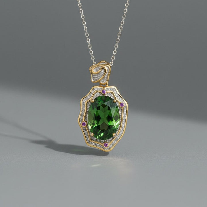 Lucine Peridot Necklace