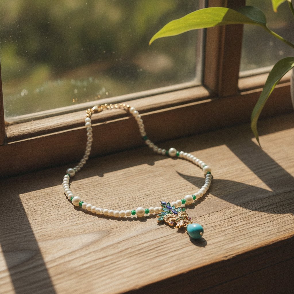 Coralie Pearl Necklace