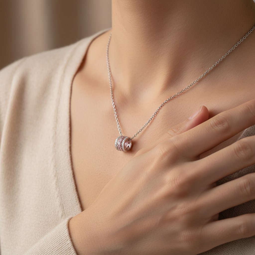 Fleur Crystal Necklace
