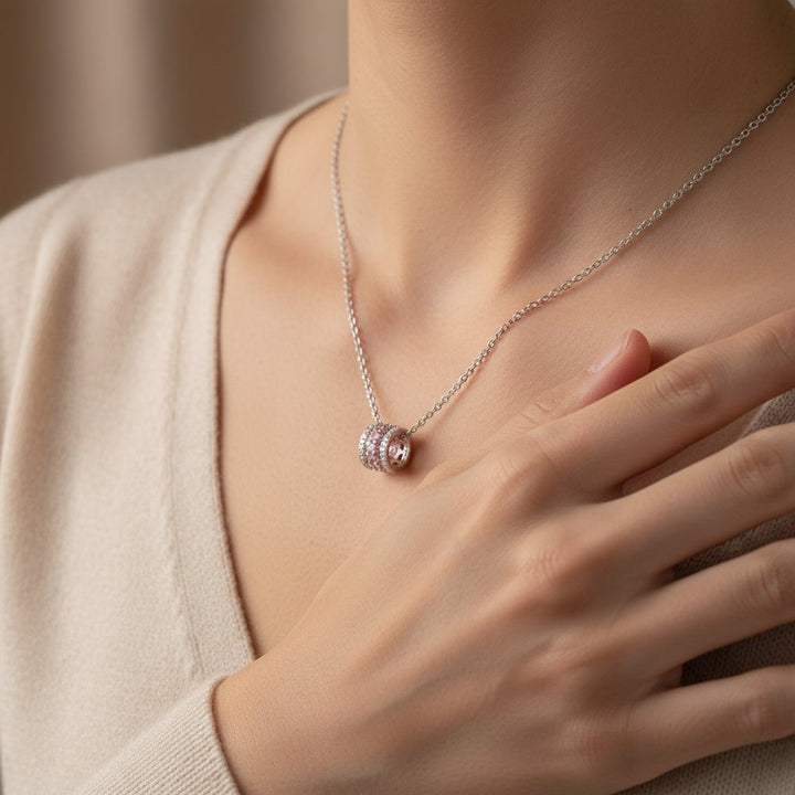 Fleur Crystal Necklace
