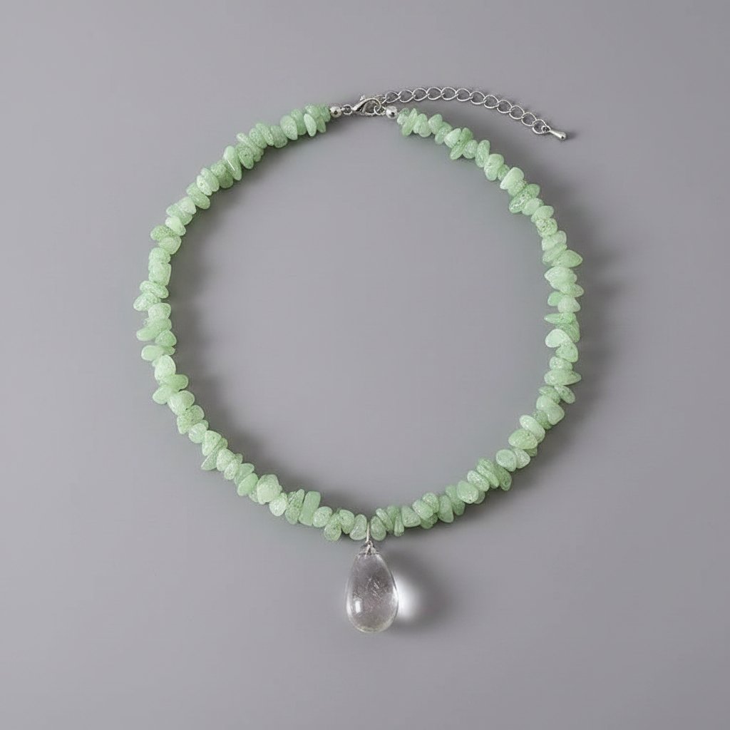 Josephine Prehnite Necklace