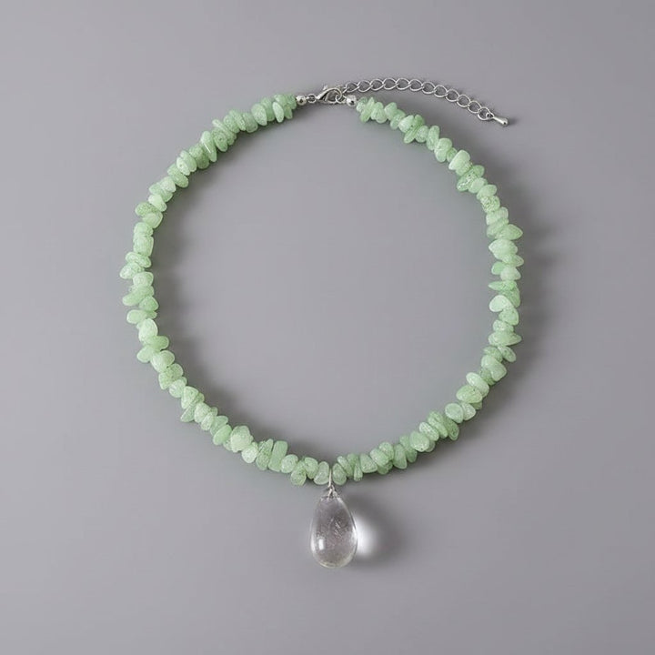 Josephine Prehnite Necklace
