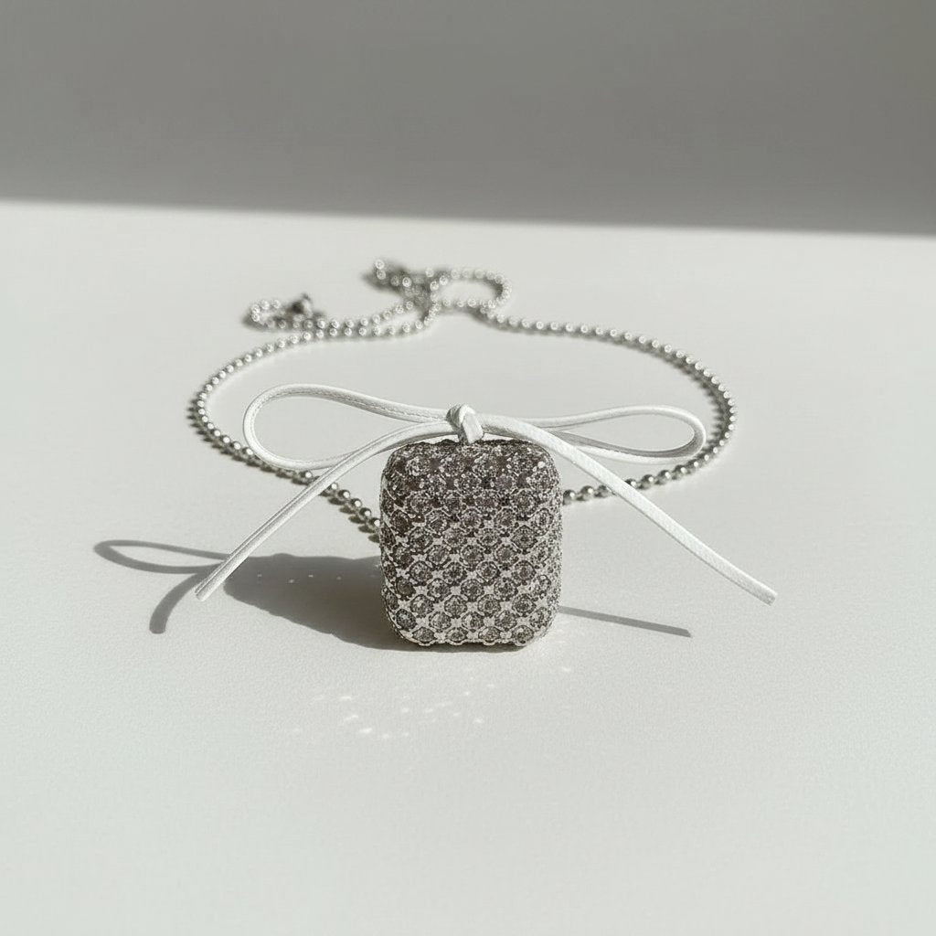 Coralie Silver Necklace